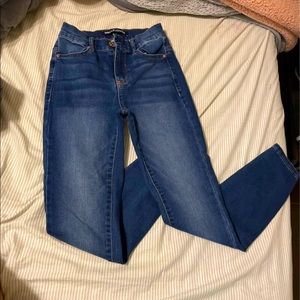 High Waisted Skinny Jeans